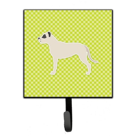 Micasa Dogo Argentino Checkerboard Green Leash or Key Holder MI230136